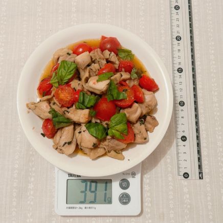 トマトソースのバジルチキン 391g