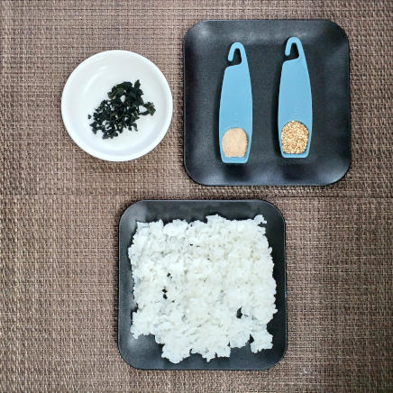 わかめおにぎりの材料