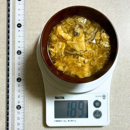 汁椀1杯分の卵あんかけそば 189g