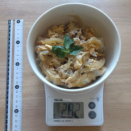 小丼1杯分の他人丼 282g