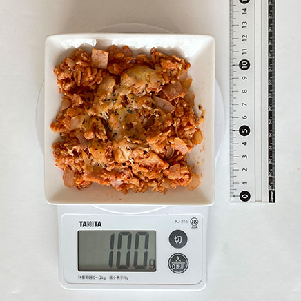 100g分のオートミールのトマトリゾット 100g