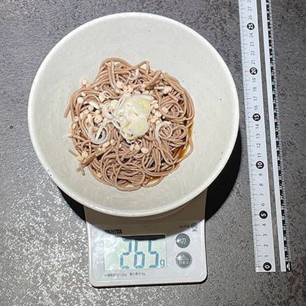 1人前ぶっかけそば 265g