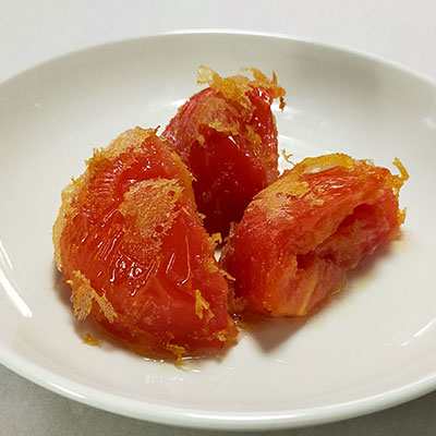 トマトの天ぷら
