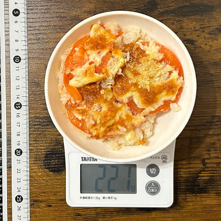 小皿1皿分のトマトドリア 221g