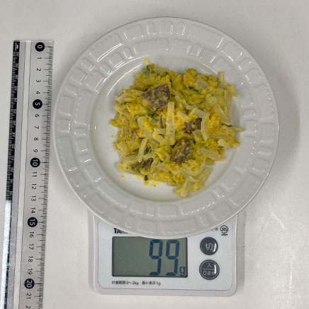 小皿1皿分のかぼちゃと栗のサラダ 99g