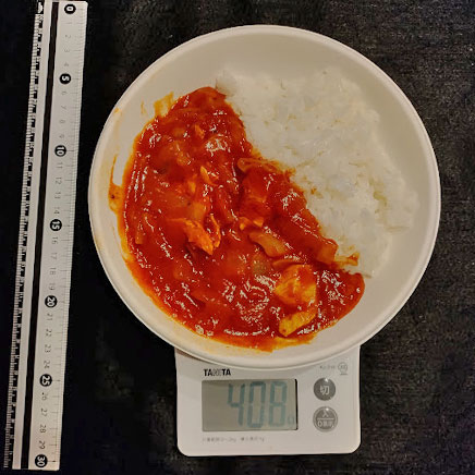1人前の無水カレー 408g