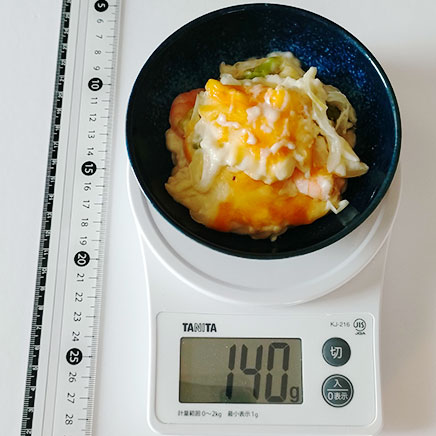 小皿のアスパラとエビのグラタン 140g