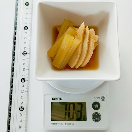 小鉢のたけのことふきの煮物 103g