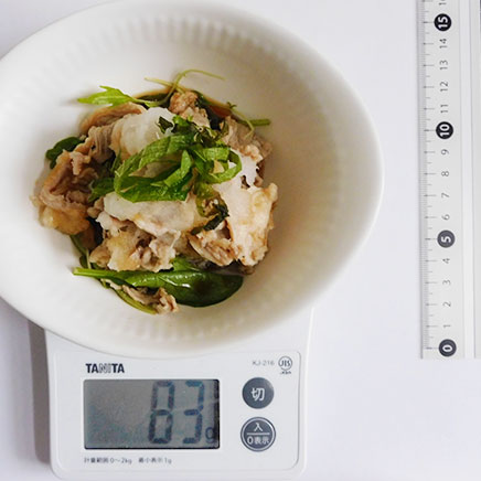 小皿の牛しゃぶサラダ 83g