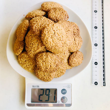 ５人前の玄米クッキー 291g