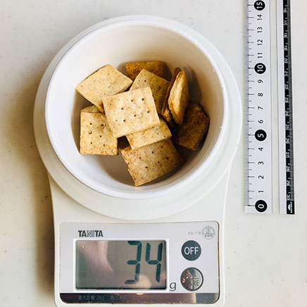 1人前の玄米クラッカー 34g