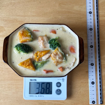 1人前のかぼちゃのクリームシチュー 368g