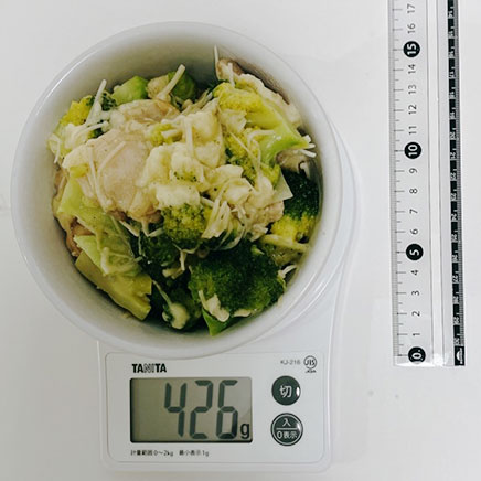 2人前の鶏肉とブロッコリーのチーズ焼き 426