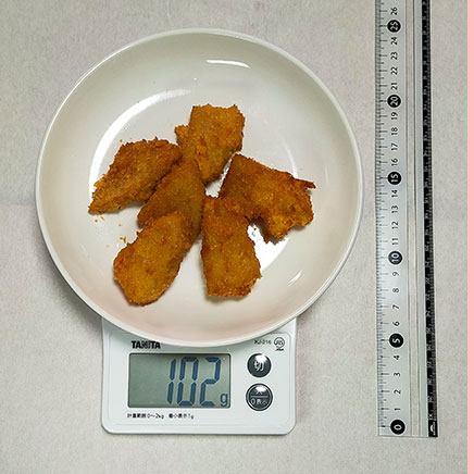 大皿1のたけのこフライ 102g