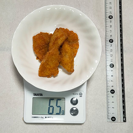 中皿1皿分のたけのこフライ 65g