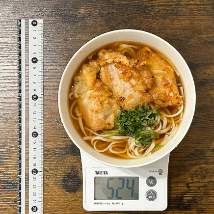 一人前のとり天うどん 524g