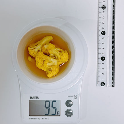 1人前のカリフラワーのカレーマリネ 95g