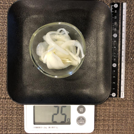 おつまみ皿1杯の玉ねぎの酢漬け 25g