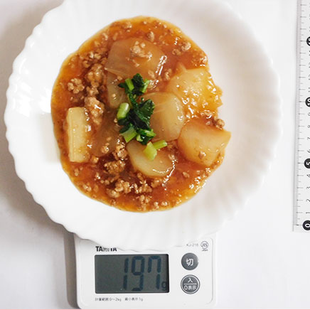 1人前のかぶのそぼろあんかけ 197g