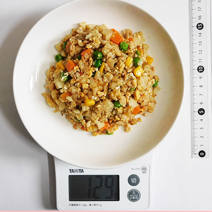 中皿のカリフラワーチャーハン 129g