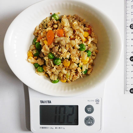 小皿のカリフラワーチャーハン 102g