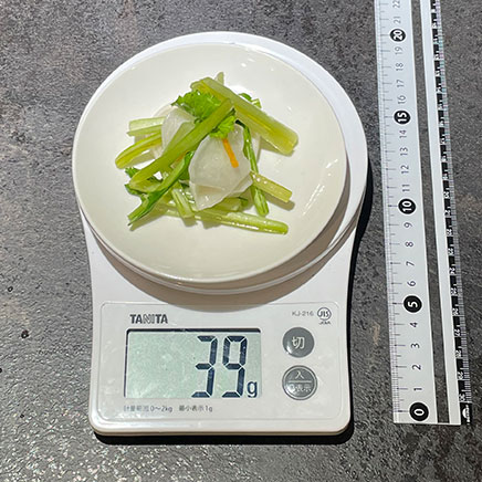 小皿のかぶとゆずの甘酢漬け 39g