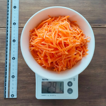 2人前のにんじんサラダ 291g