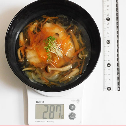 2人分のたらの野菜あんかけ 287g