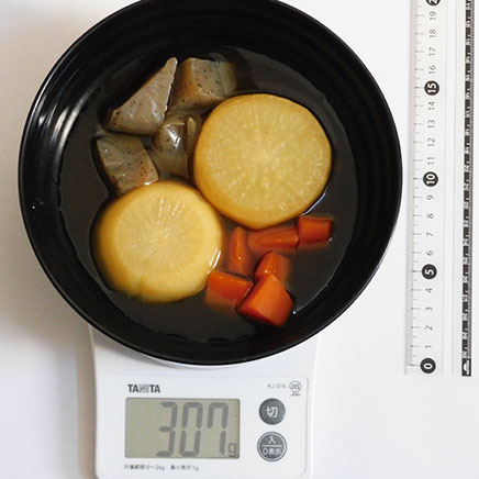 大鉢1杯分の大根のおでん 307g