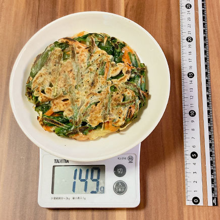 1人前のニラチヂミ 149g