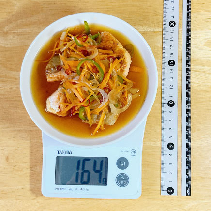 大皿1皿分の鮭の南蛮漬け 164g