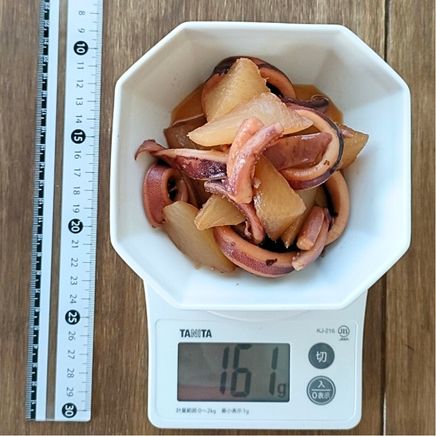 1人前のイカと大根の煮付け 161g
