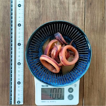 小鉢1杯分のイカと大根の煮付け 100g
