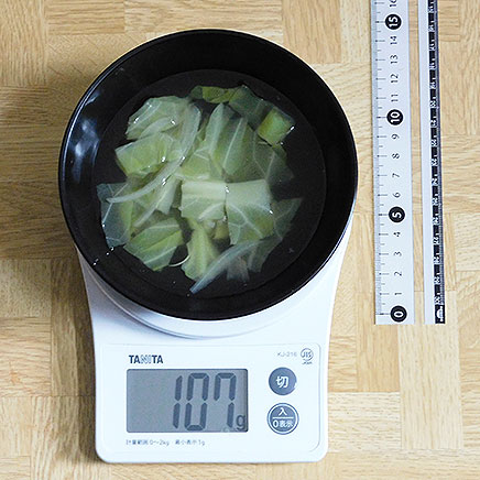 小さいお椀のキャベツスープ 107g