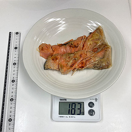 2切れ分の鮭の西京焼き 183g