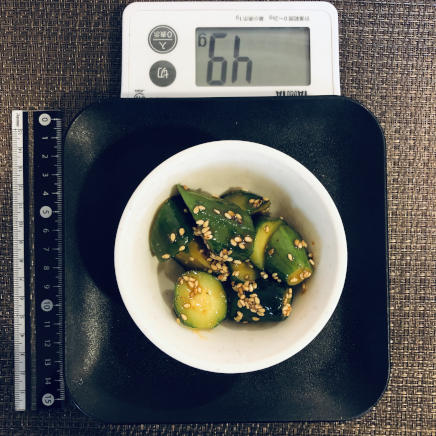 小鉢1杯のきゅうりのコチュジャン和え 49g