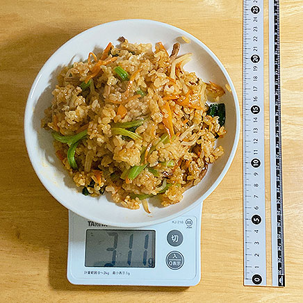 1人前のビビンバチャーハン 311g