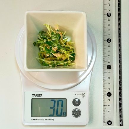 小鉢1個分のかいわれ大根のツナサラダ 30g
