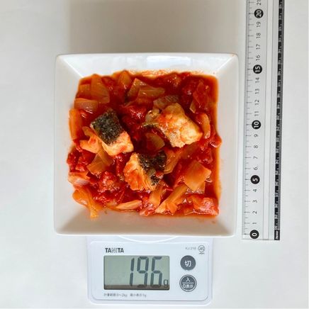 小皿1皿分の魚のトマト煮 196g
