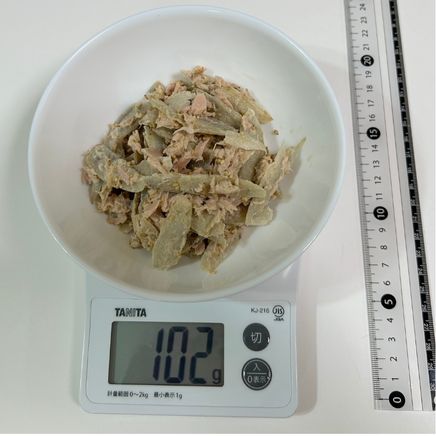 1人前のごぼうとツナのサラダ 102g