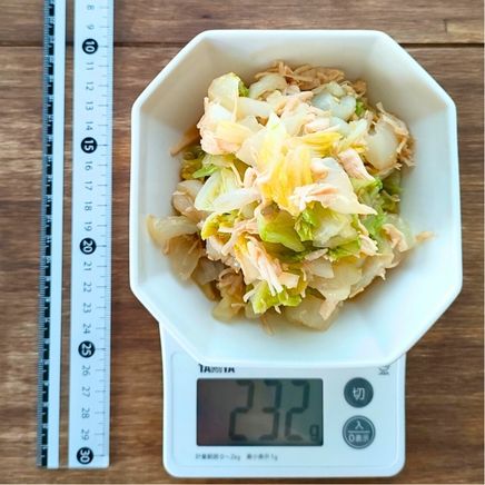 中皿1杯分の白菜のポン酢和え 232g