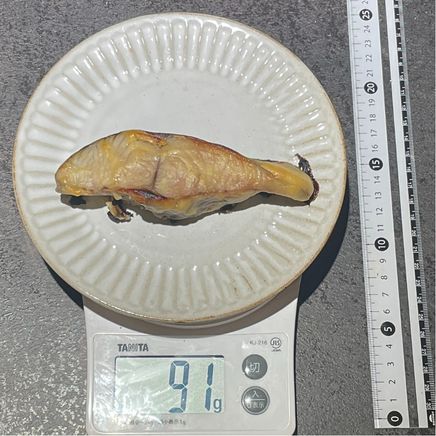 1切れ分のサワラの西京焼き 91g