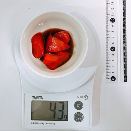 小鉢1杯分のにんじんの煮物 43g