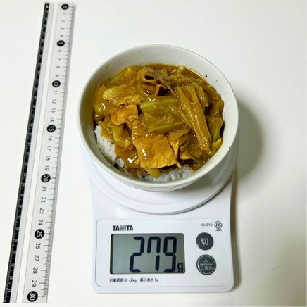 茶碗1杯分のキャベツカレー 279g
