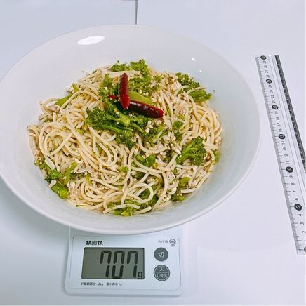 2食分のブロッコリーとひき肉の和風パスタ 707g