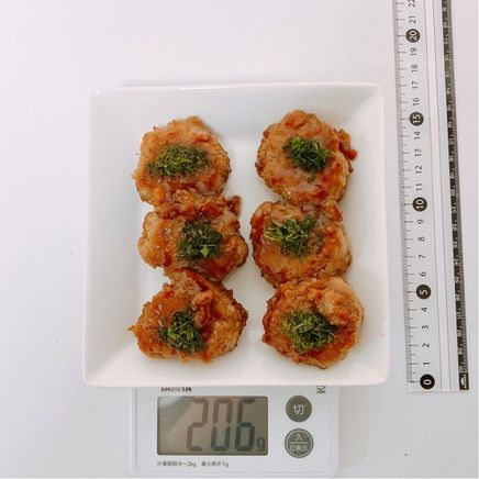 2食分の豚つくね 206g