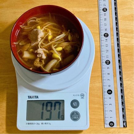 汁椀1杯分の大豆もやしのスープ 197g