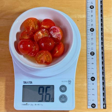 中皿1杯分のミニトマトのマリネ 96g