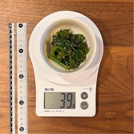 小鉢1杯分の菜の花の胡麻和え 39g