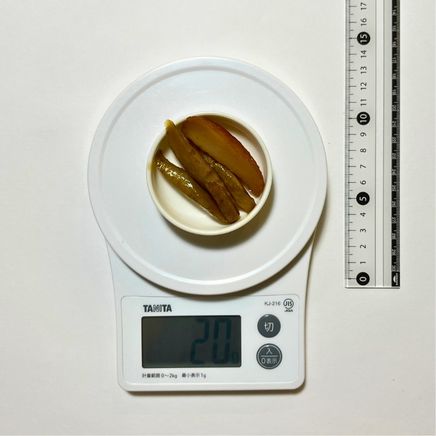 小皿1杯分のごぼうとさつま揚げの煮物 20g